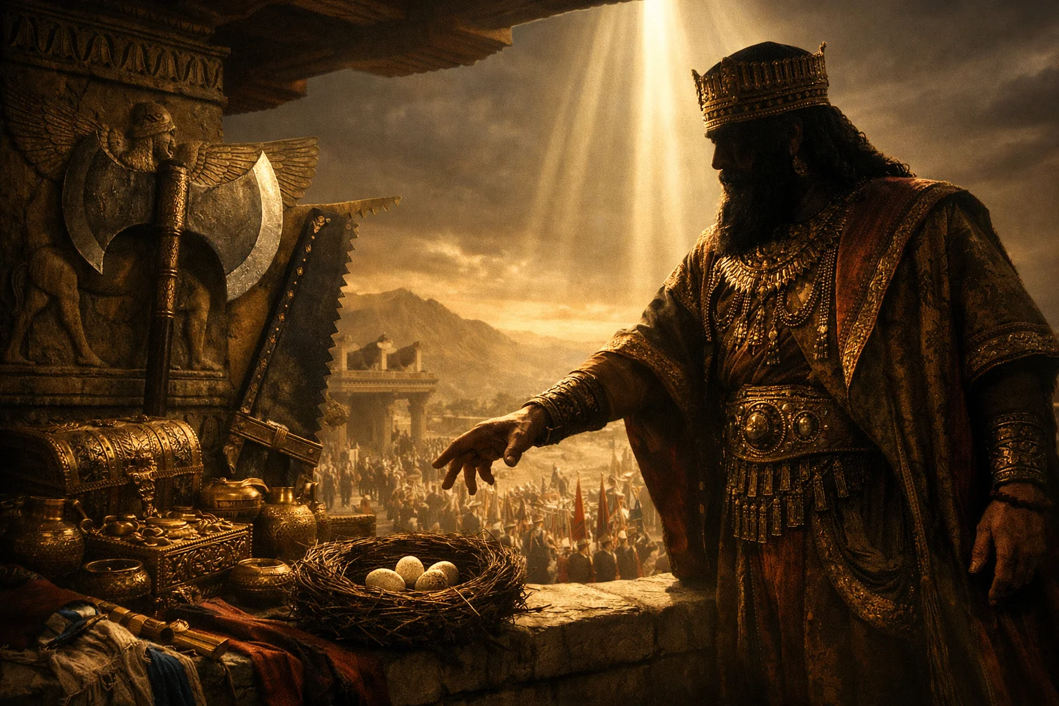 The Boast of the King and the Axe