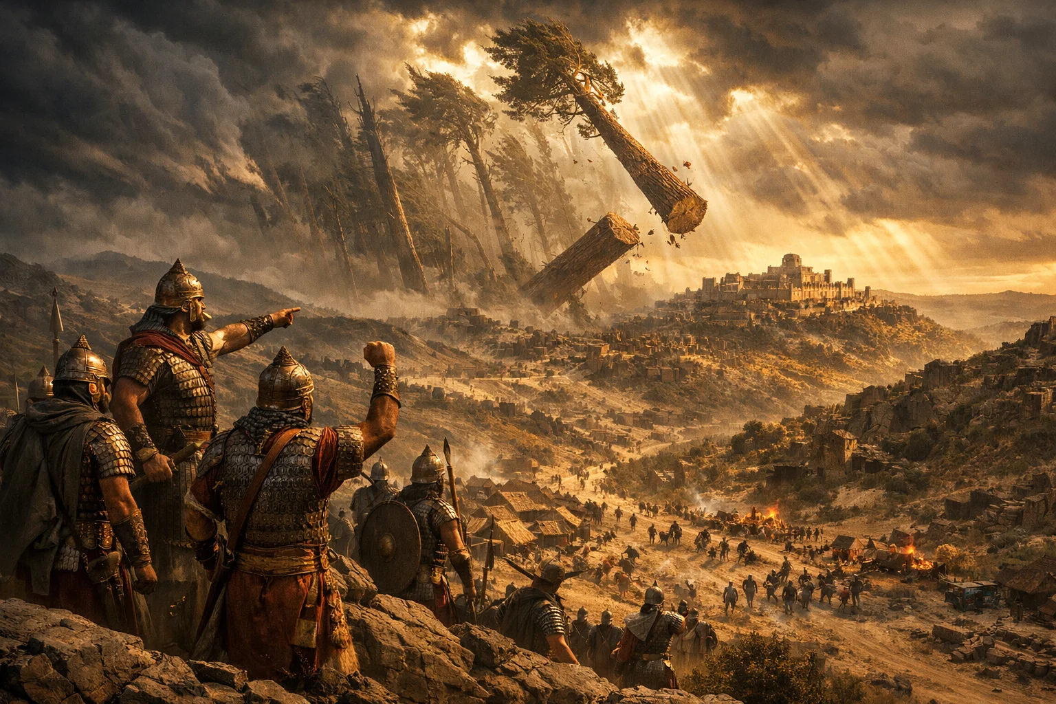 The March to Zion and the Felling of the Lofty Trees