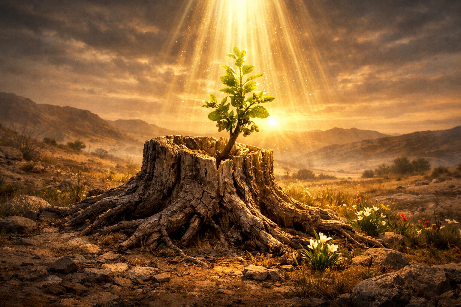 The Branch from Jesse’s Stump