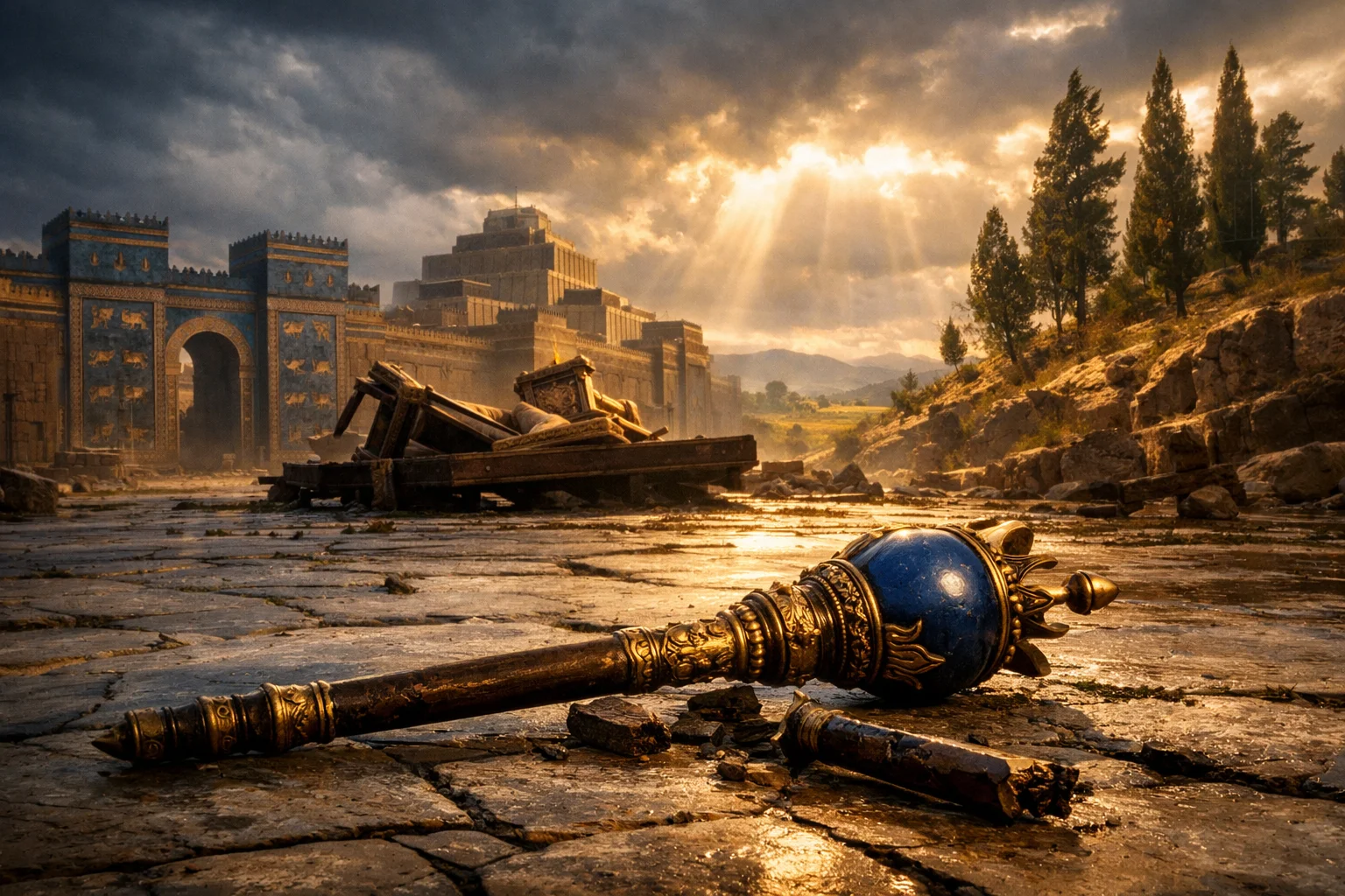 The Broken Scepter of Babylon