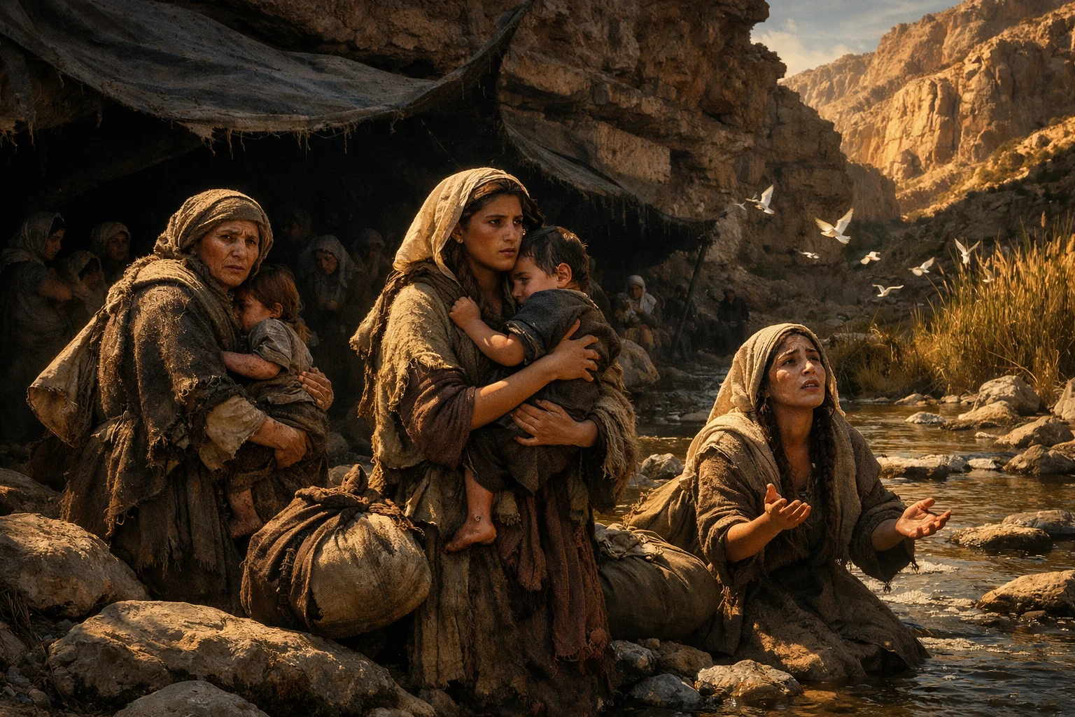 Women of Moab at the Arnon