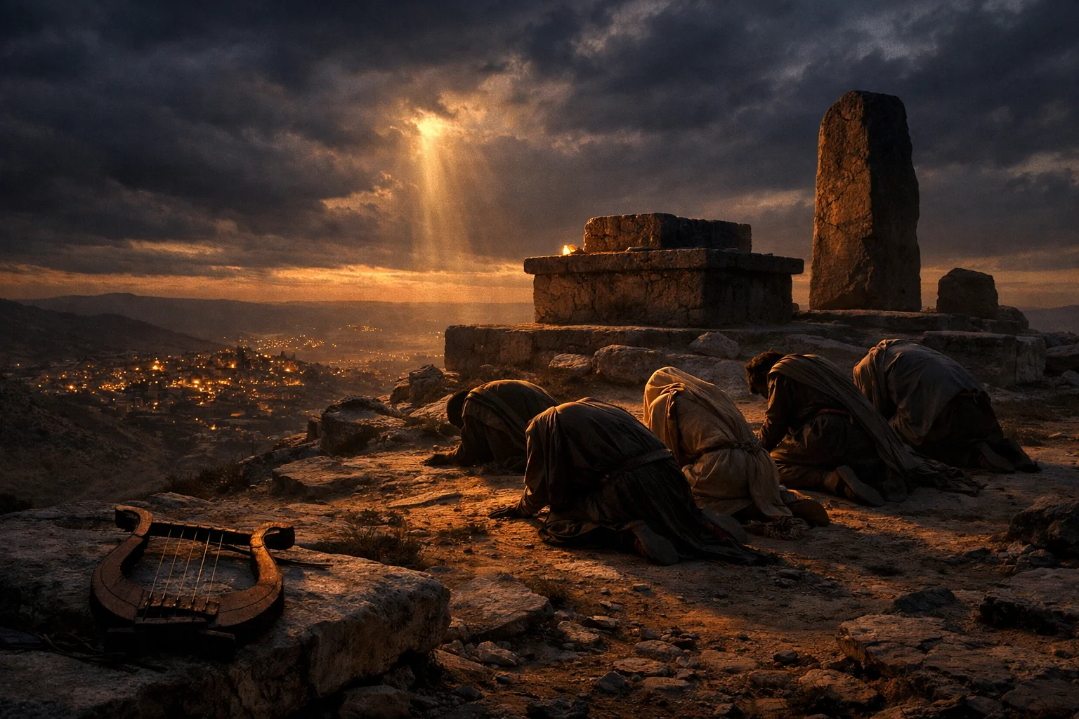 A Harp-Like Lament at the High Place