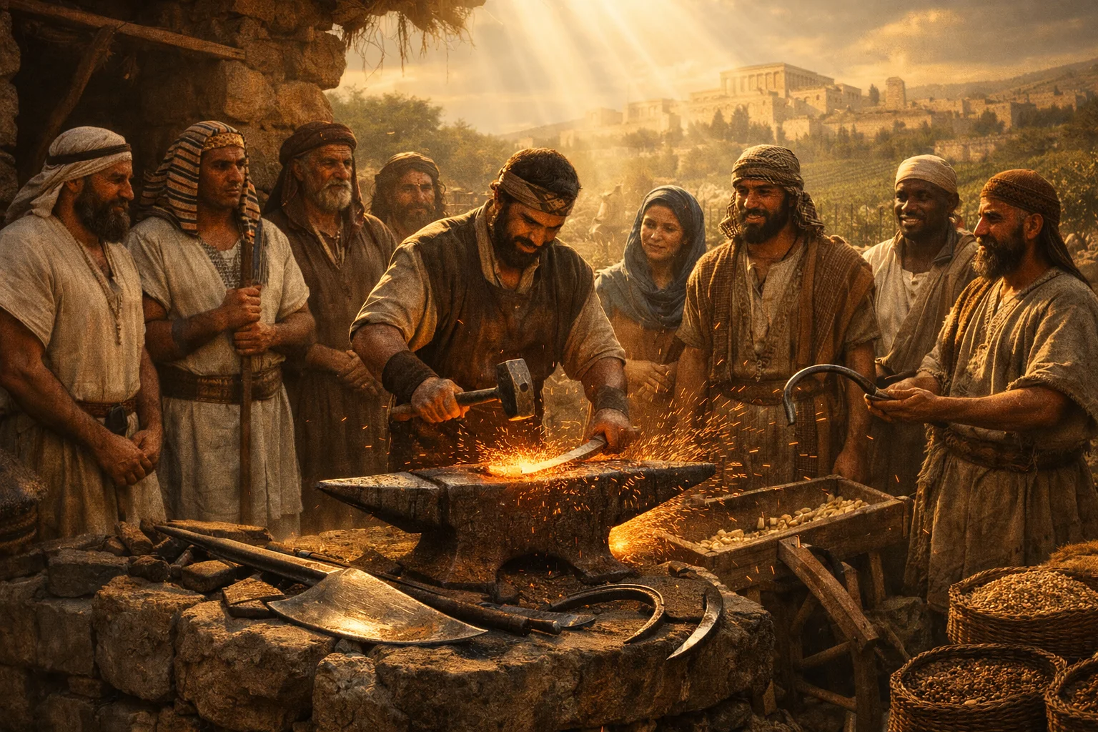 Swords Beaten into Plowshares