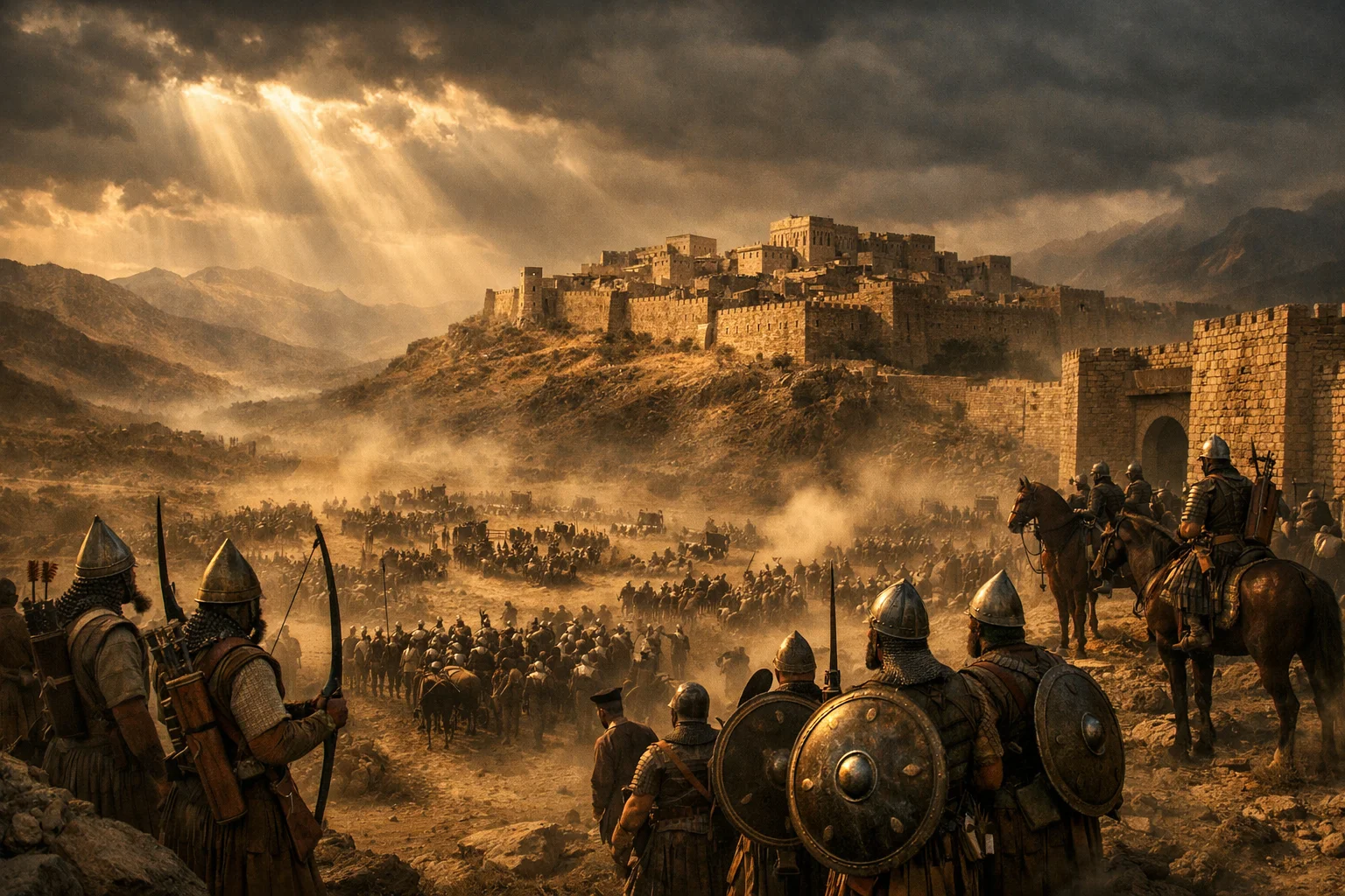 A Day of Tumult at the Gates