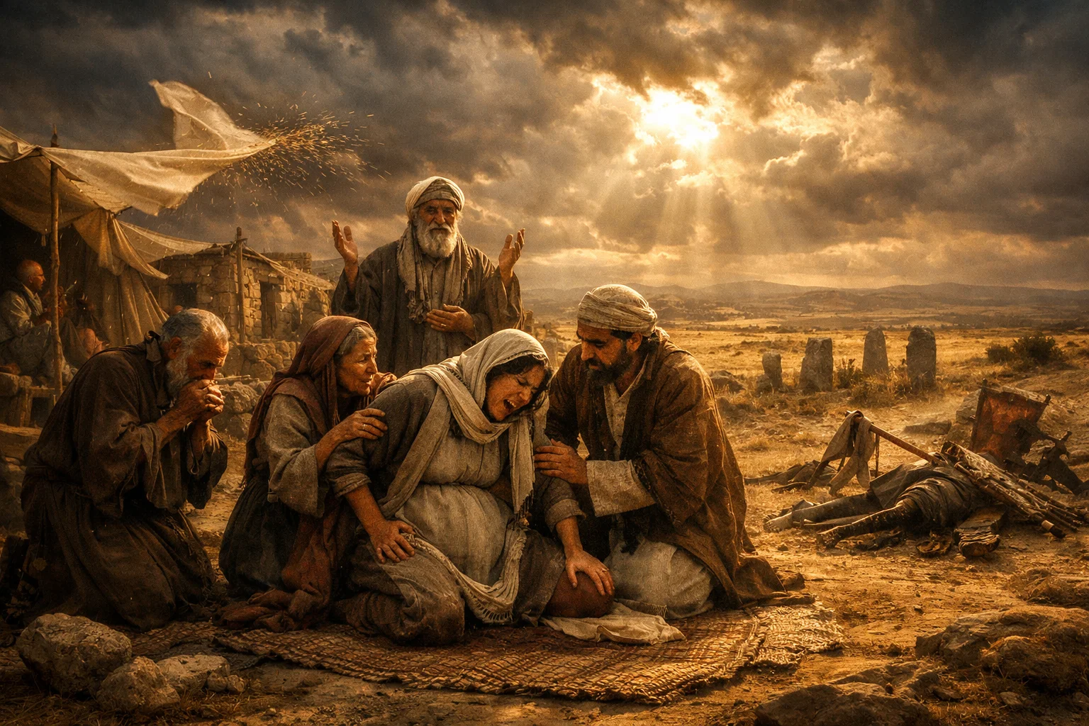 Labor Without Deliverance, Nation Enlarged by God