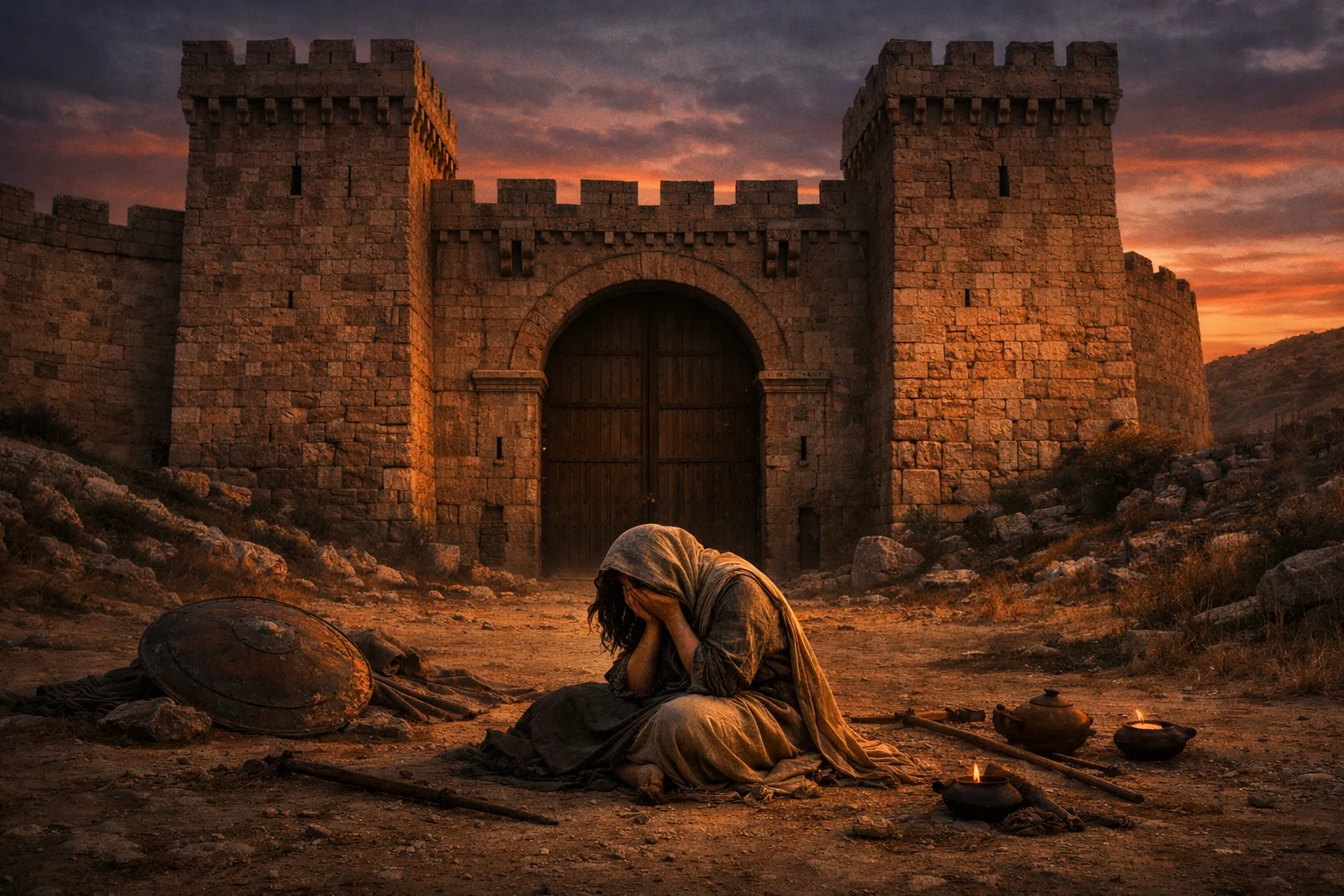Zion Mourning at the Gates