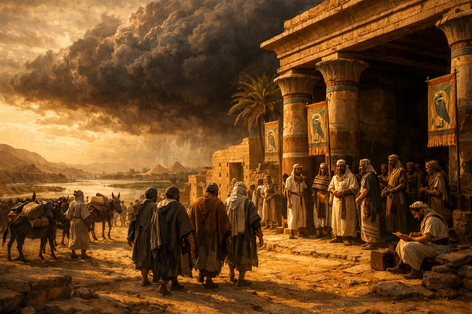 Envoys Seeking Egypt’s Shadow