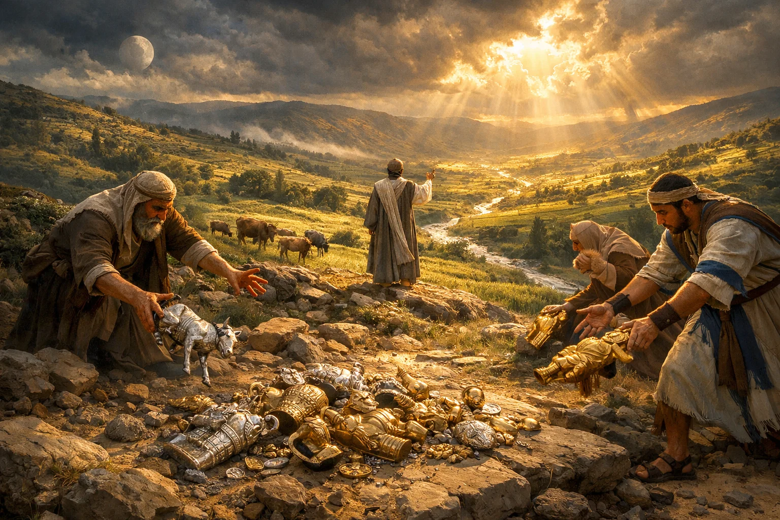 The Way, the Idols Cast Away, and the Blessing of the Land