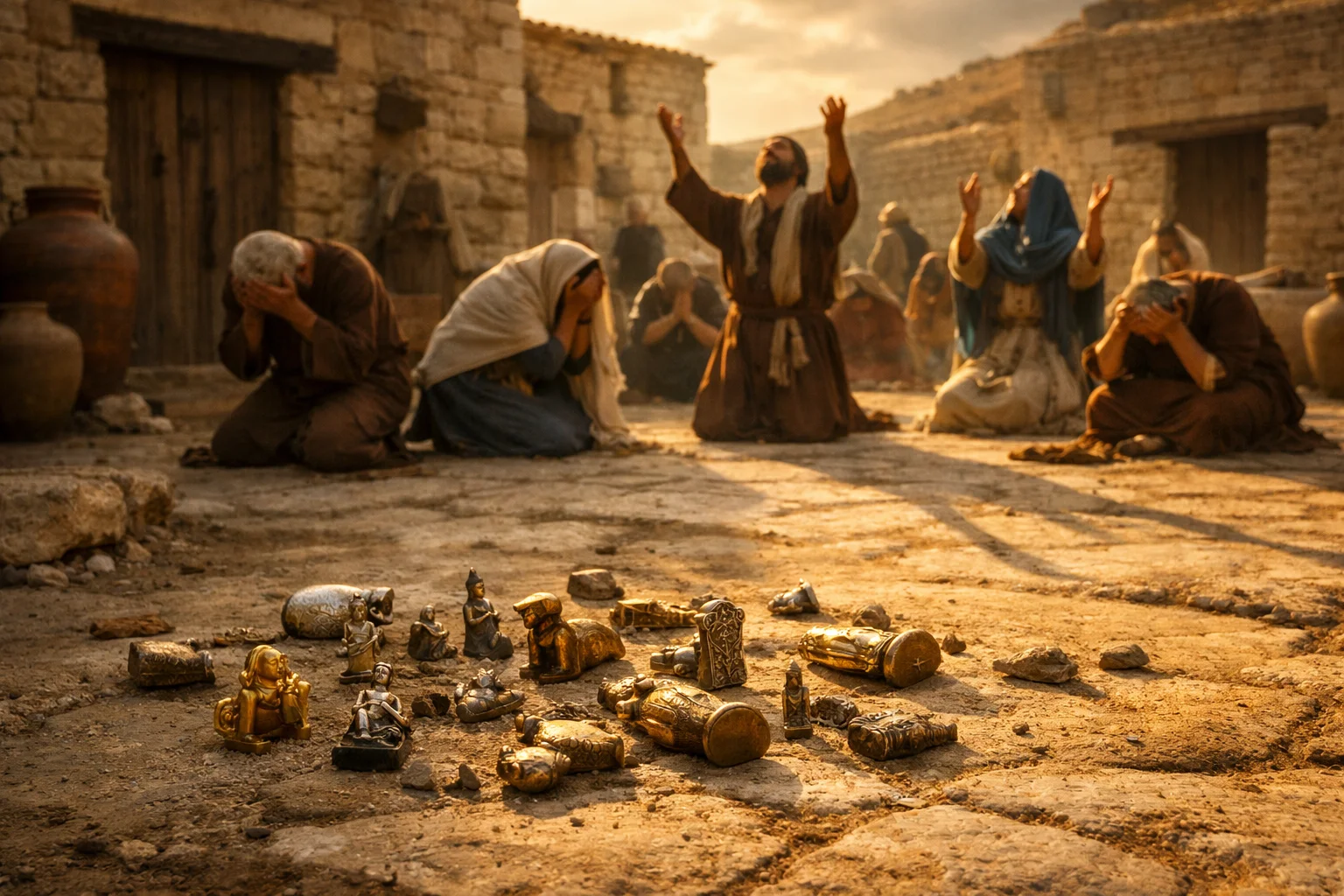 Casting Down Silver and Gold Idols