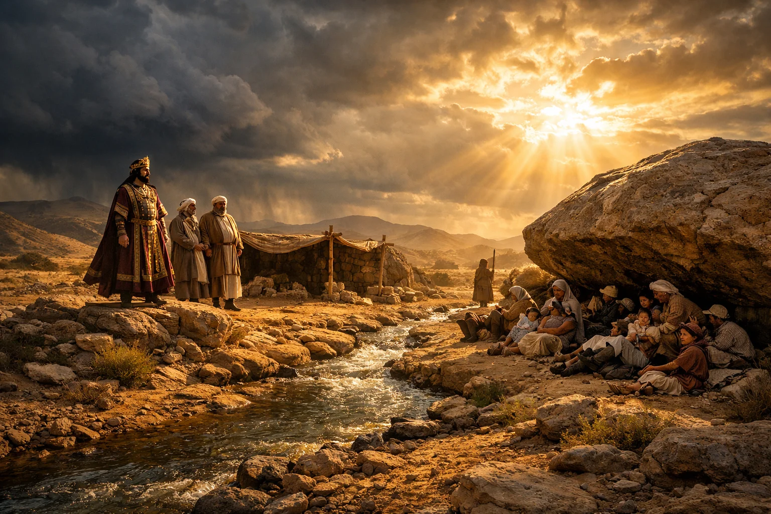 The Righteous King and Shelter in the Wilderness