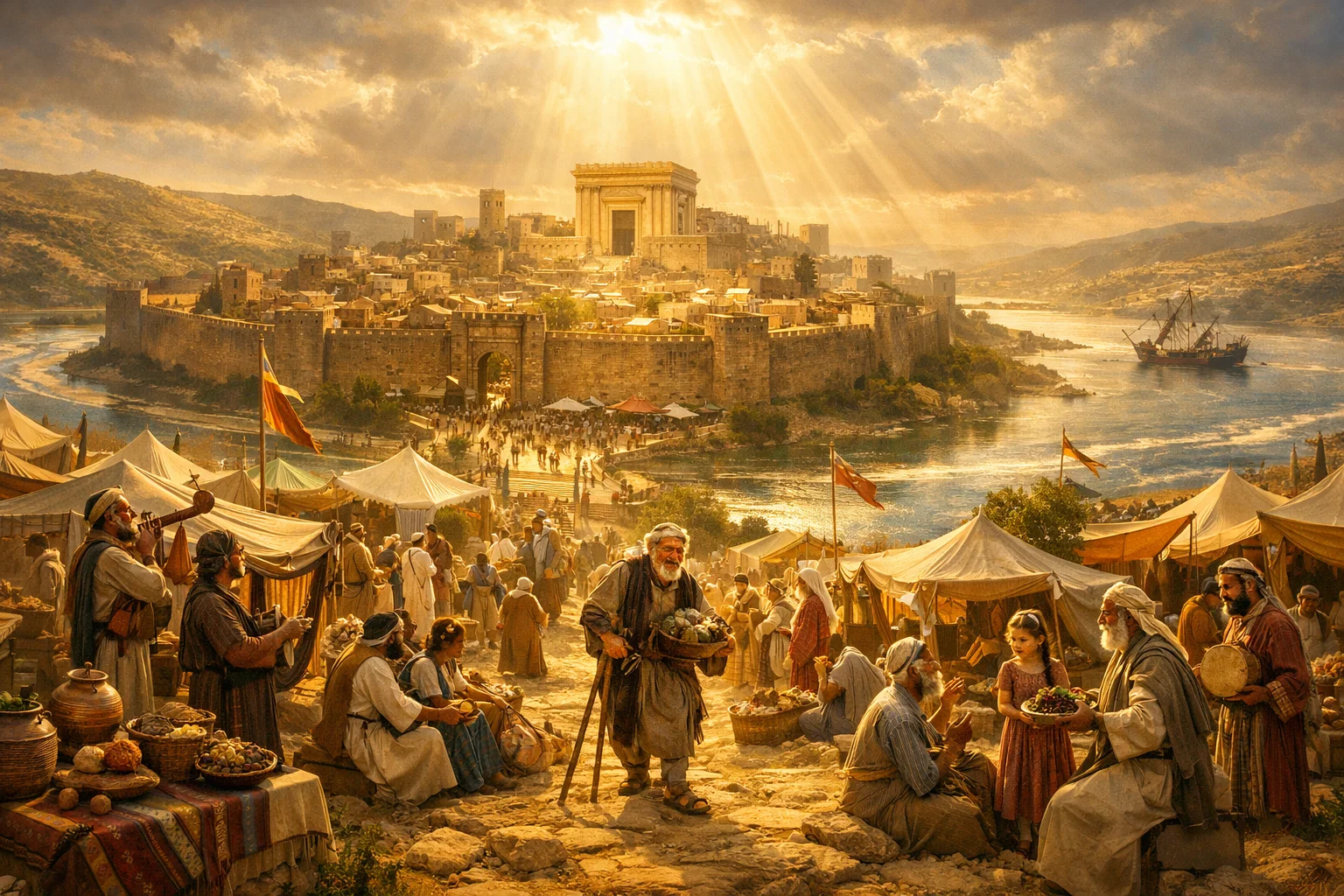 Peaceful Zion, Healed and Forgiven