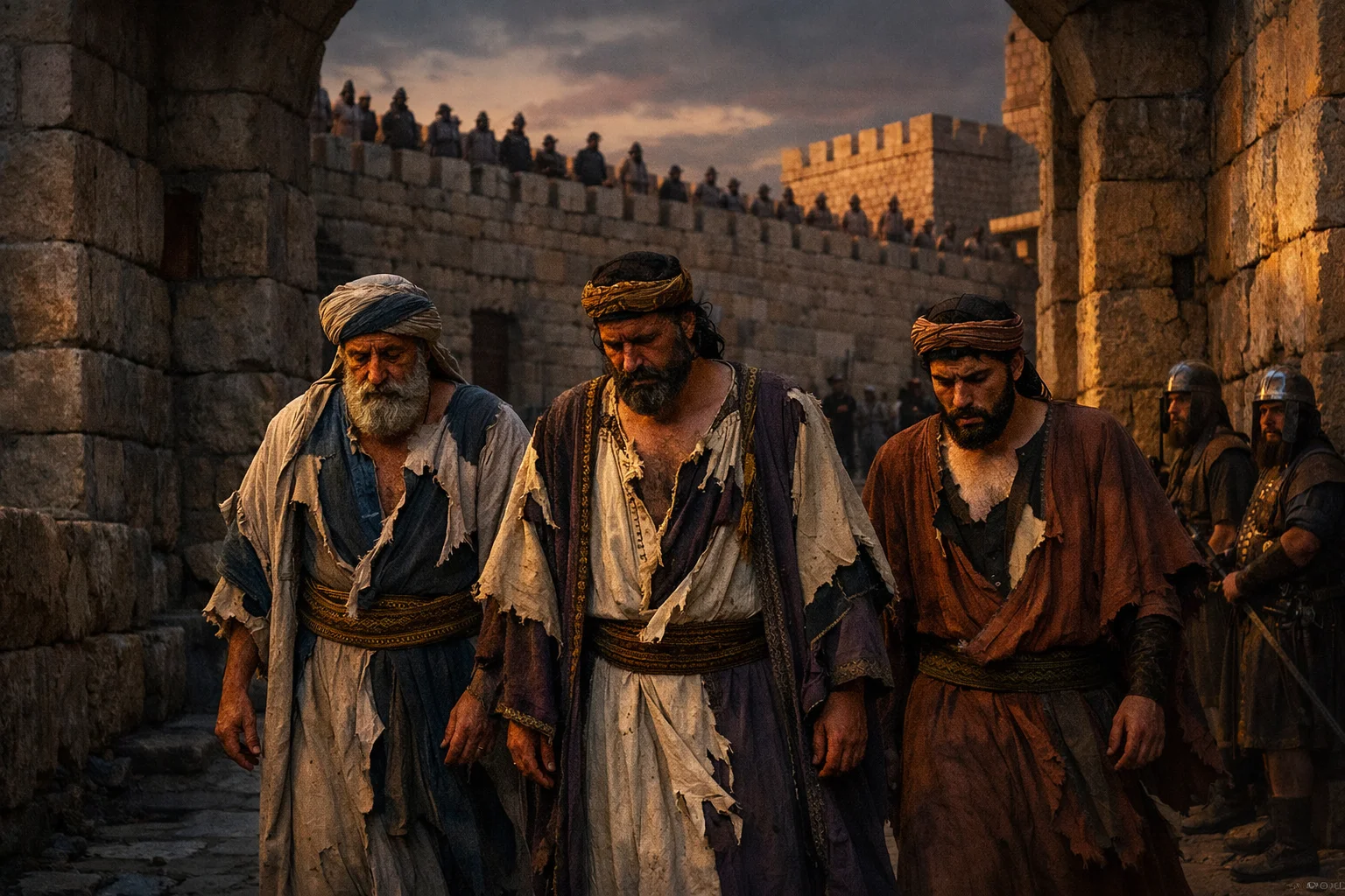 Silent Walls and Torn Garments