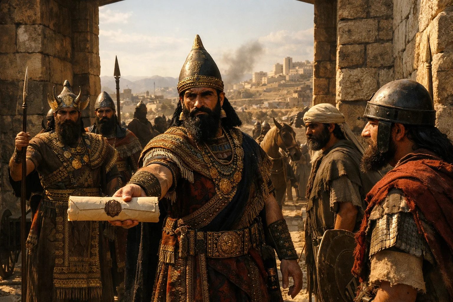 The Threatening Letter from Assyria