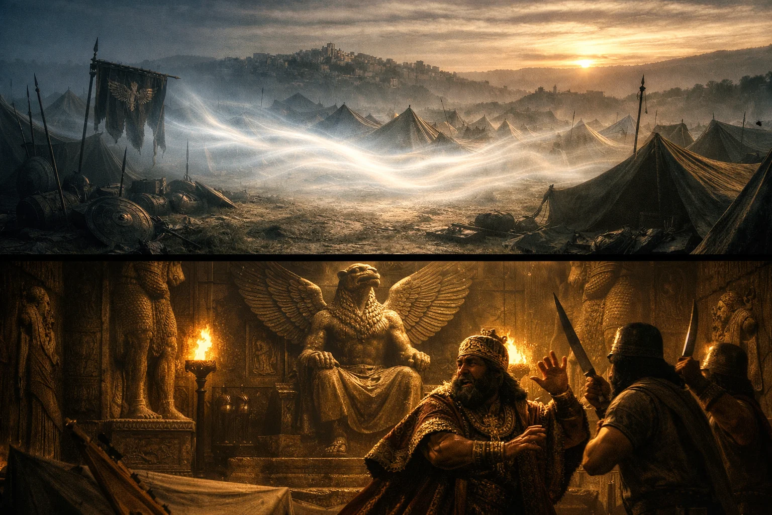 Night Judgment and Sennacherib's Fall