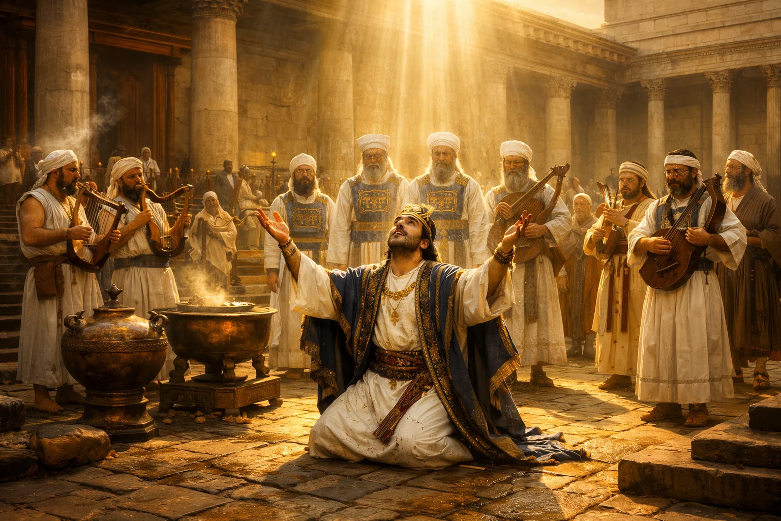 Hezekiah’s Song of Recovery in the Temple