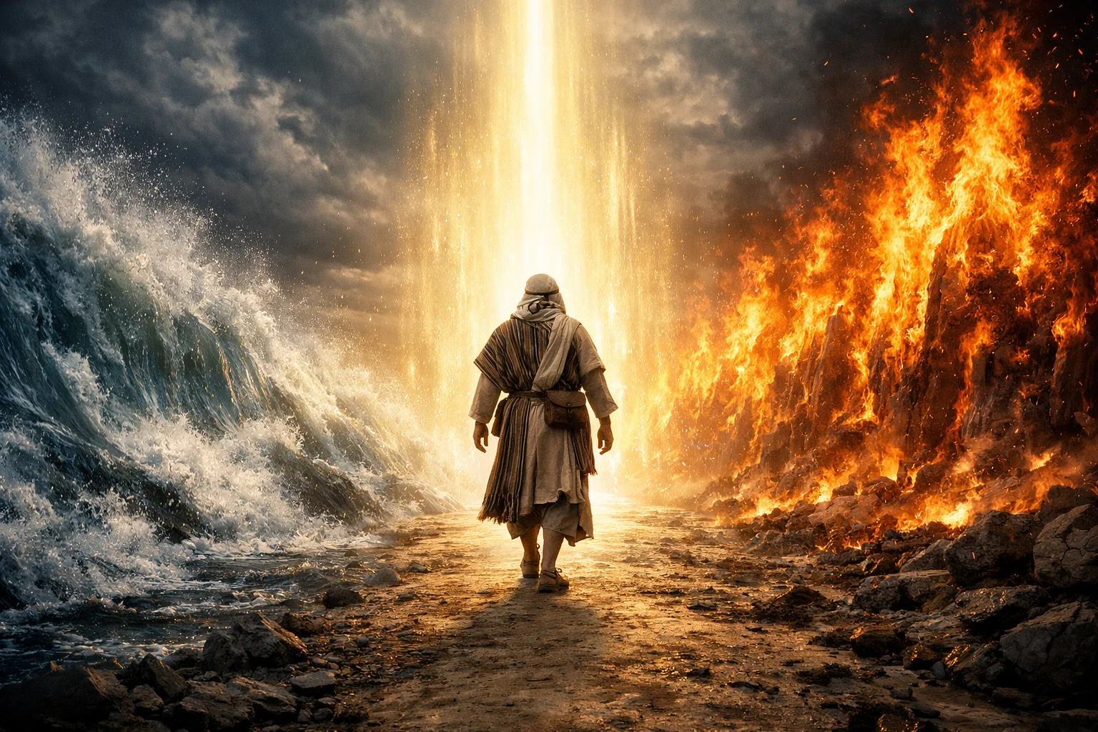 Through Waters and Fire