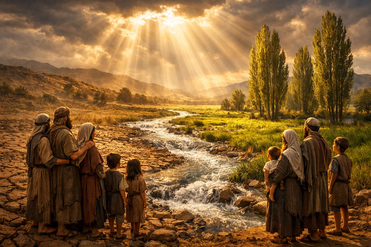 Water on the Thirsty Land