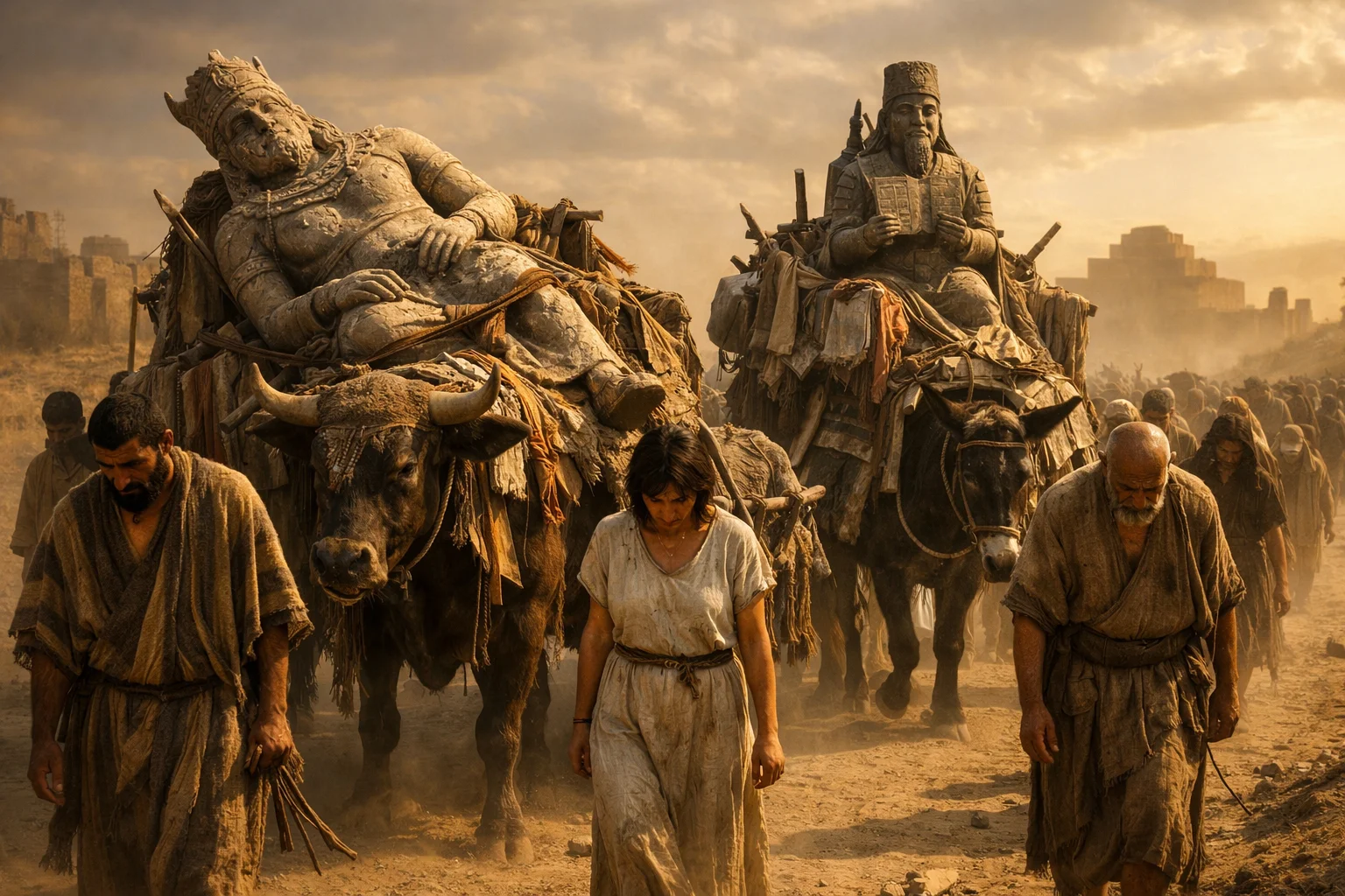 Fallen Idols on the Road to Captivity