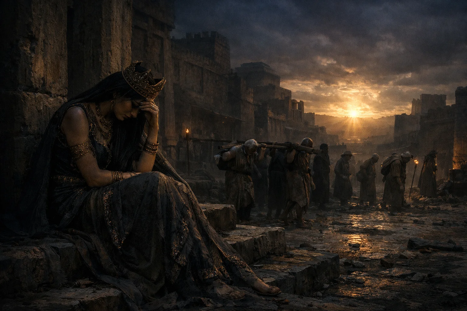 Silence Falls on the Queen of Kingdoms