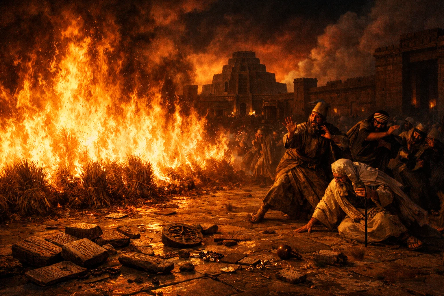 Stubble Before the Fire