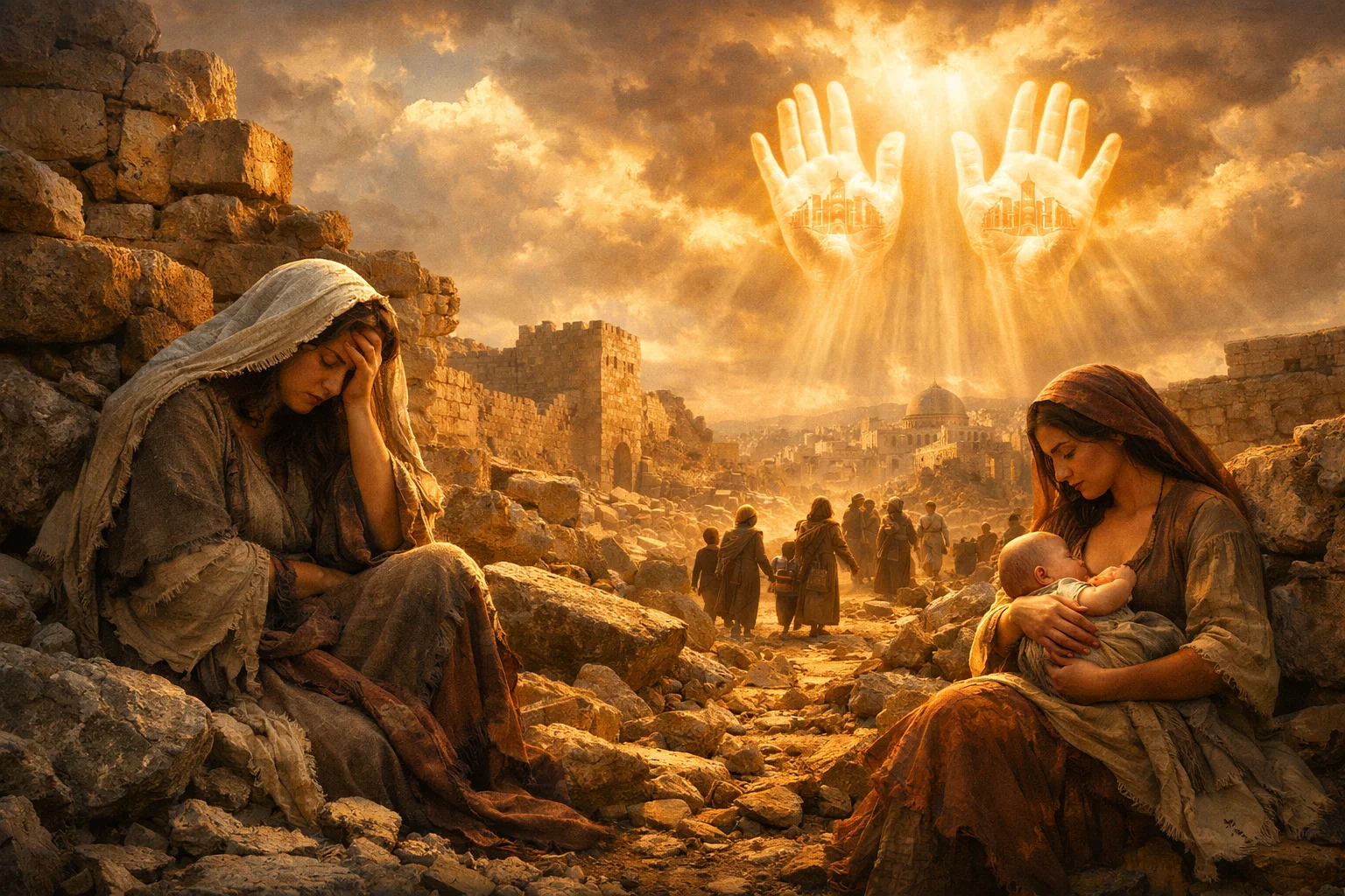 Engraved on the Palms