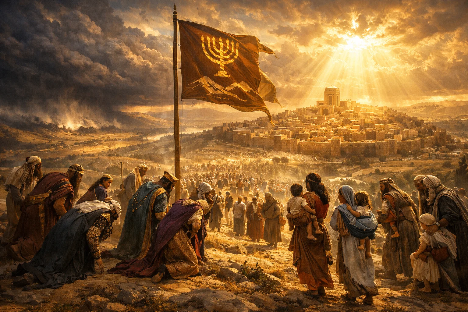 Nations Bring Back Zion’s Children