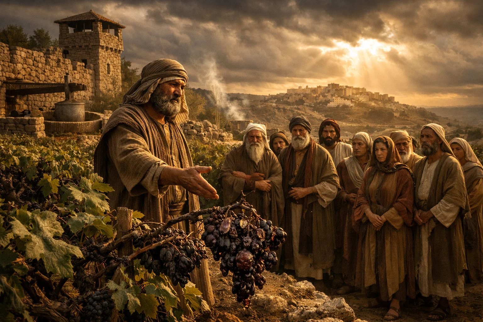 Wild Grapes and the Vineyard’s Accusation