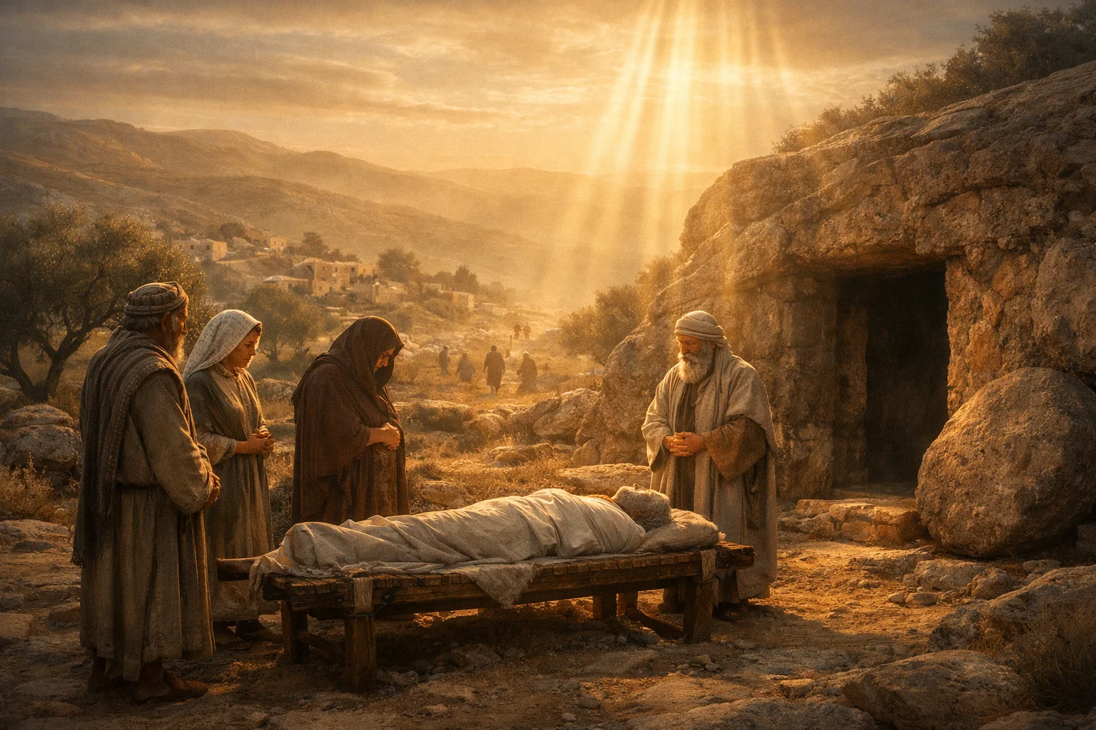 The Righteous Enter Peace