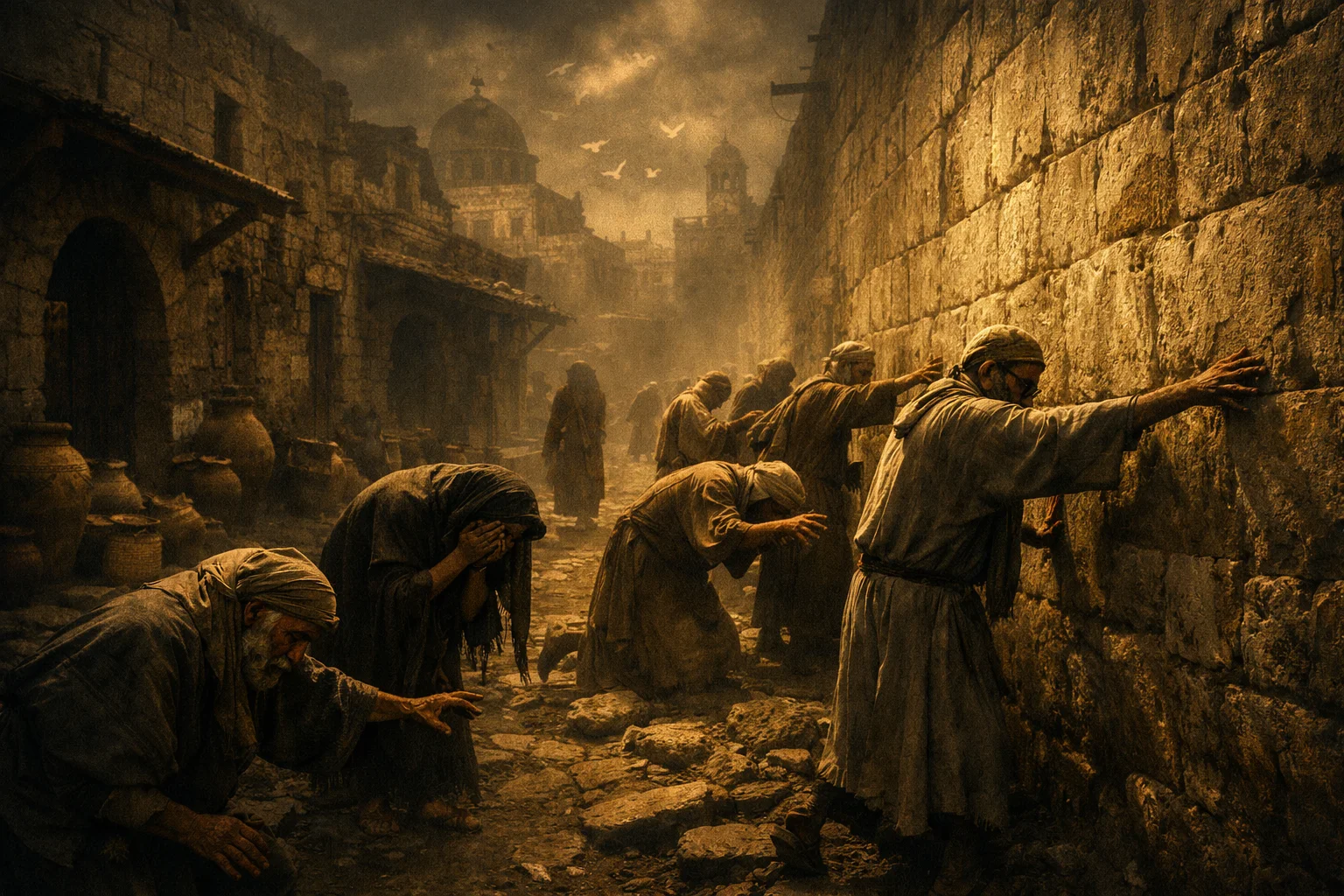 Walking in Darkness at Midday