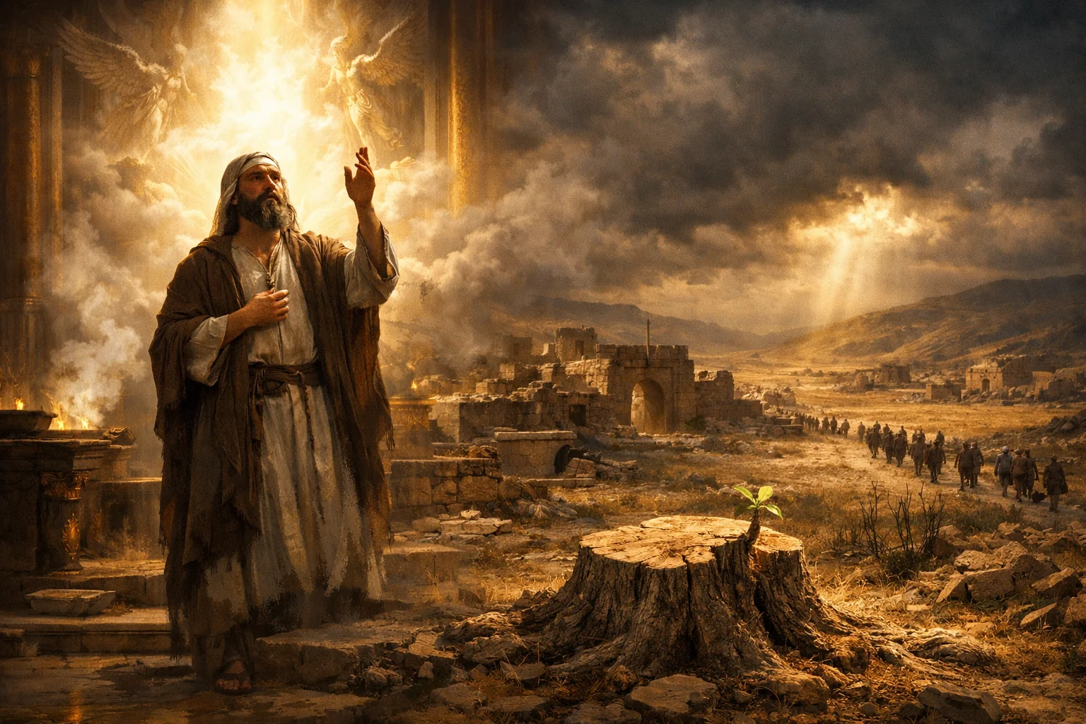 Send Me and the Stump of Hope