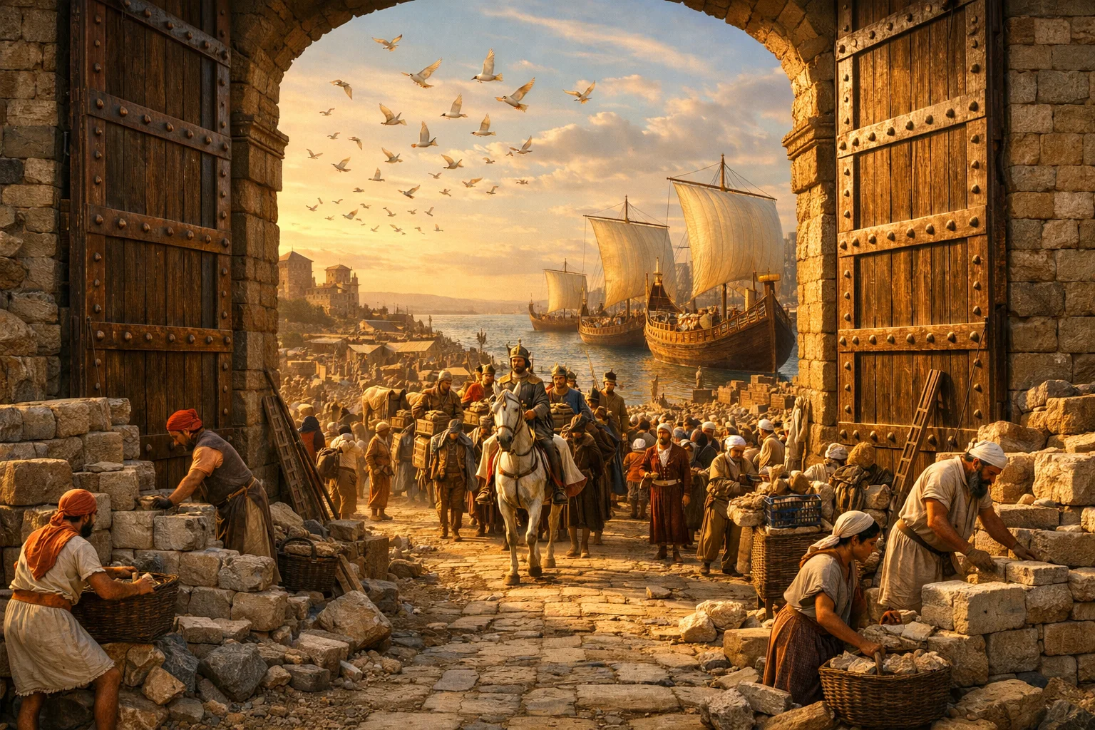 Ships of Tarshish and the Open Gates