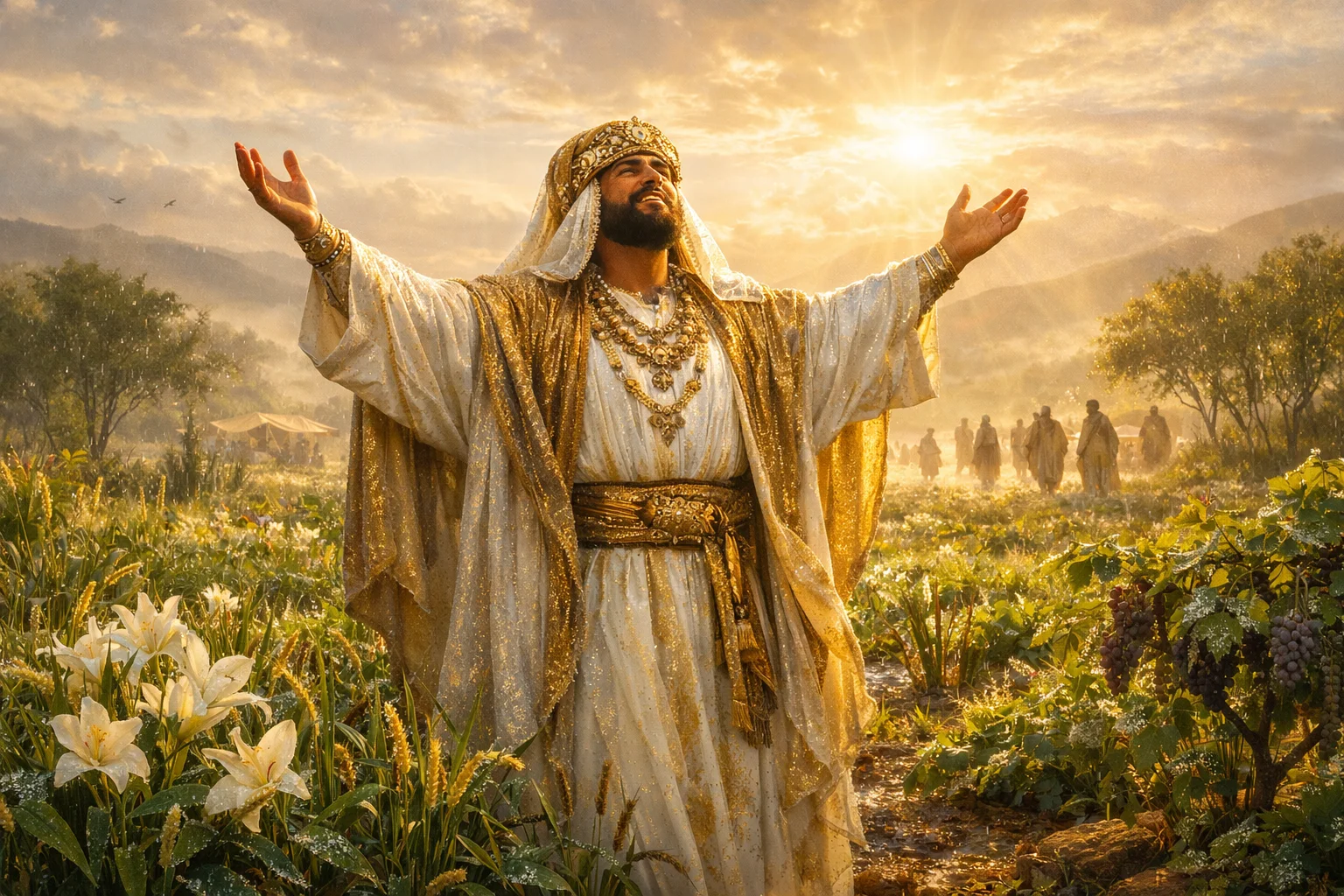 Clothed in Salvation, Righteousness Springing Forth