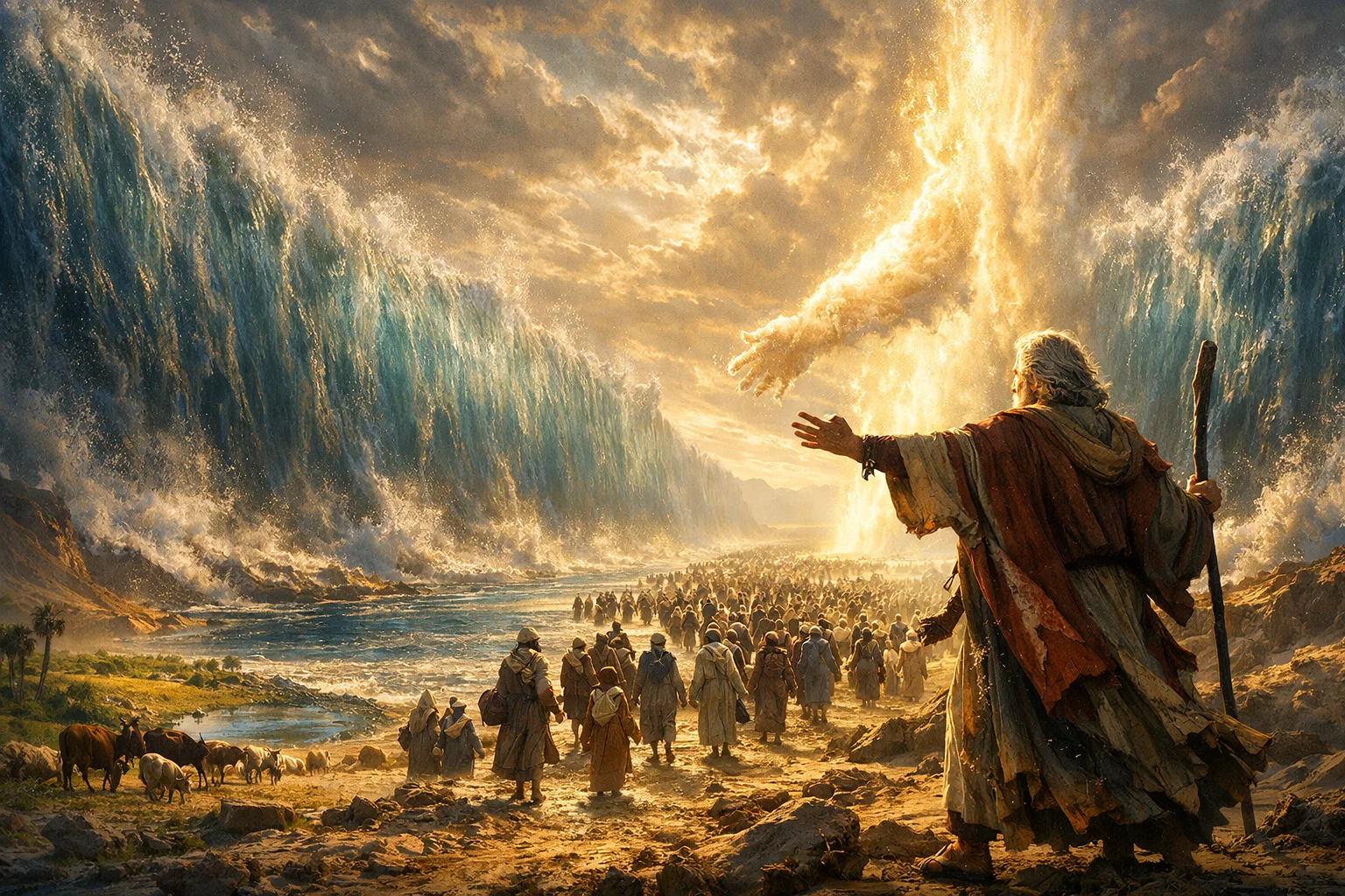 Through the Sea with Moses