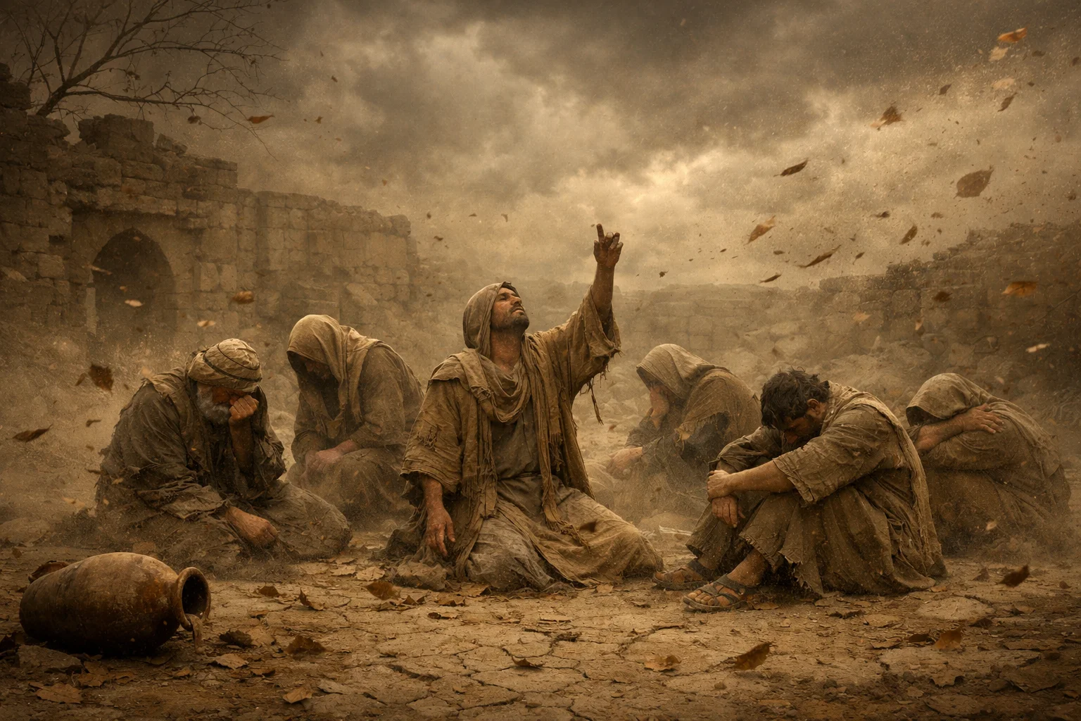 Leaves Swept Away by Sin