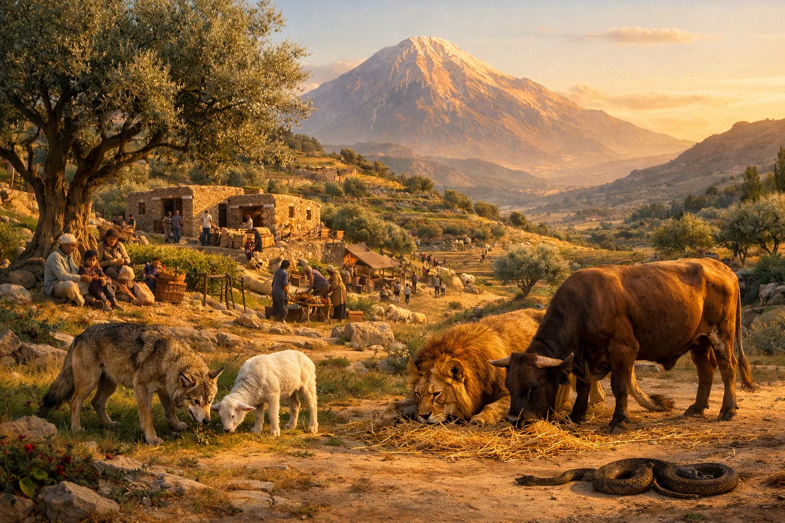 Life, Labor, and Peace on the Holy Mountain