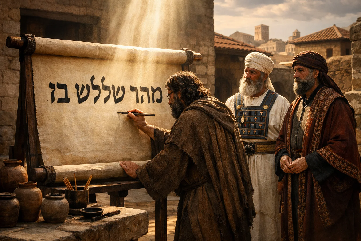 The Scroll of Maher-Shalal-Hash-Baz