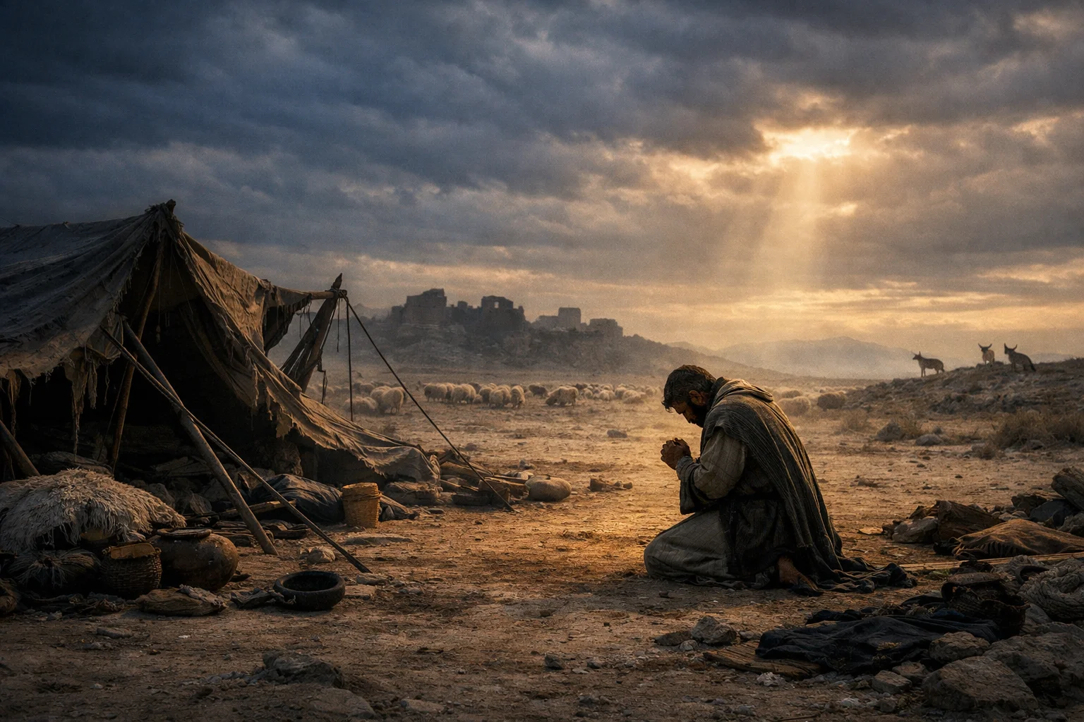 The Broken Tent and Prayer for Mercy