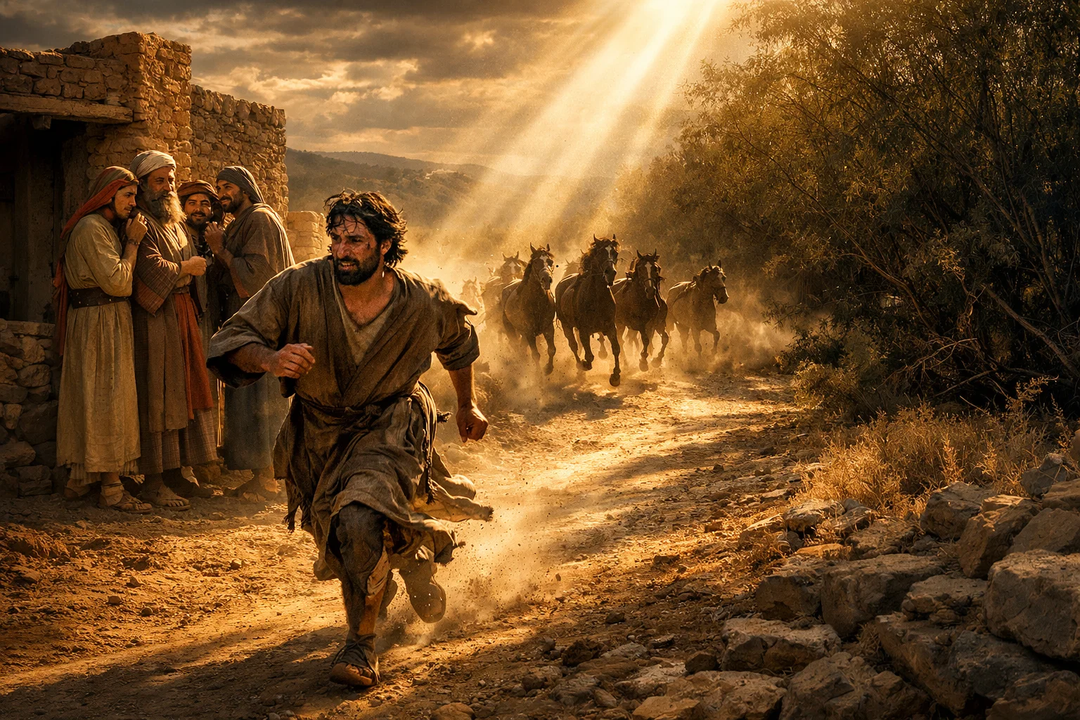 Worn Out by Men, Warned of Horses