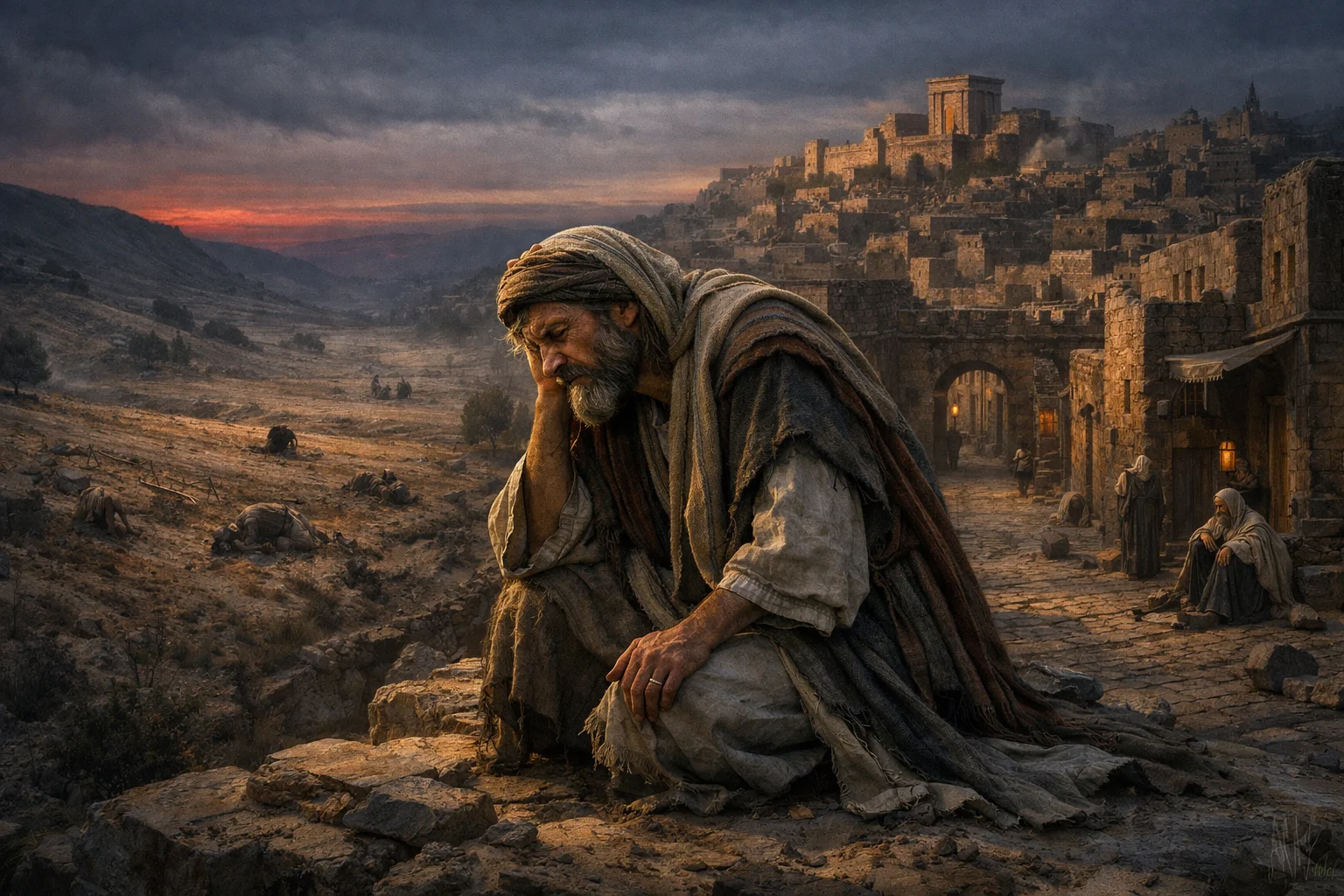 Tears Over City and Field