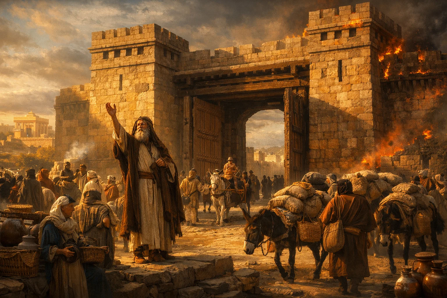 The Prophet at Jerusalem’s Gate