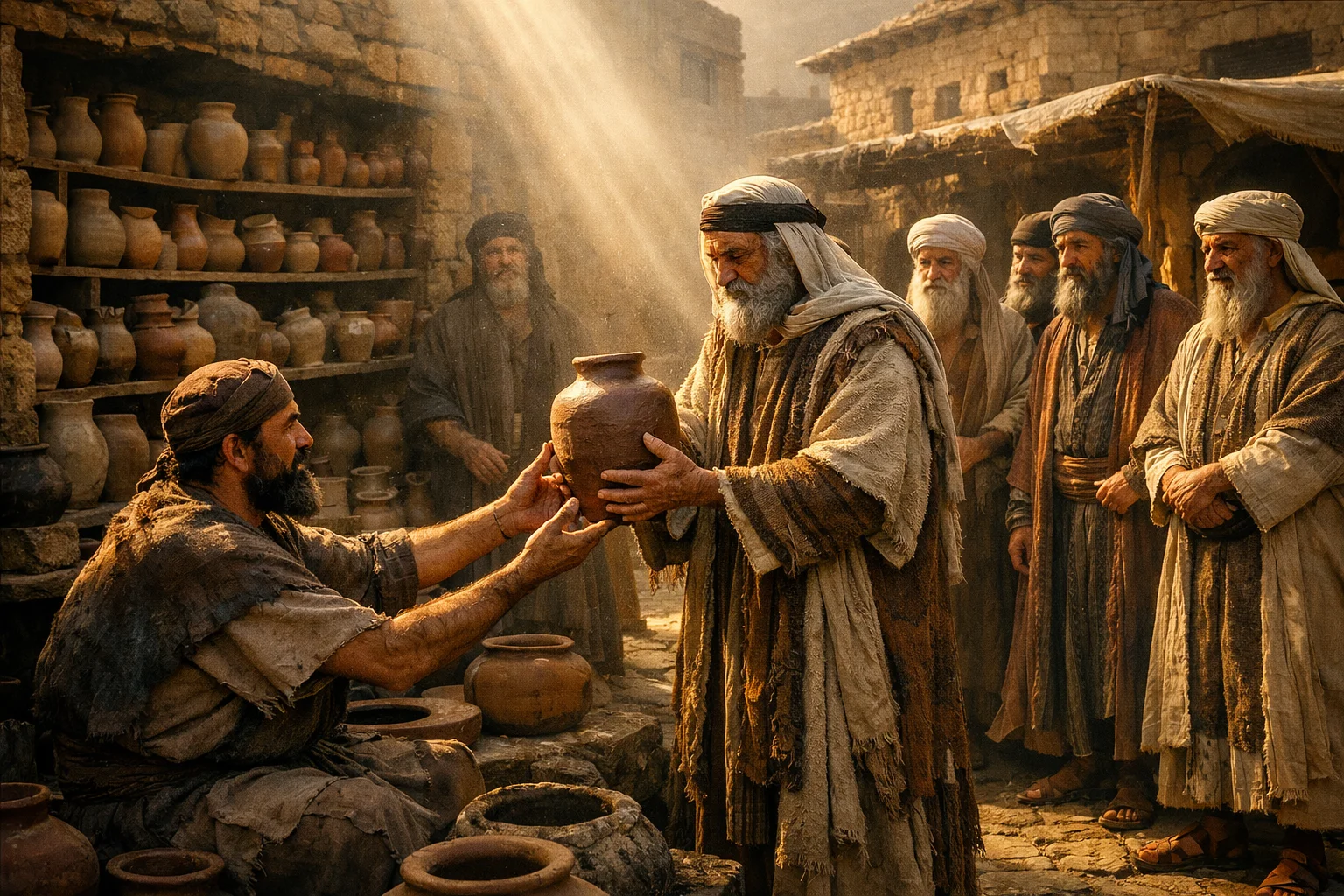 Jeremiah Buys the Potter’s Jar