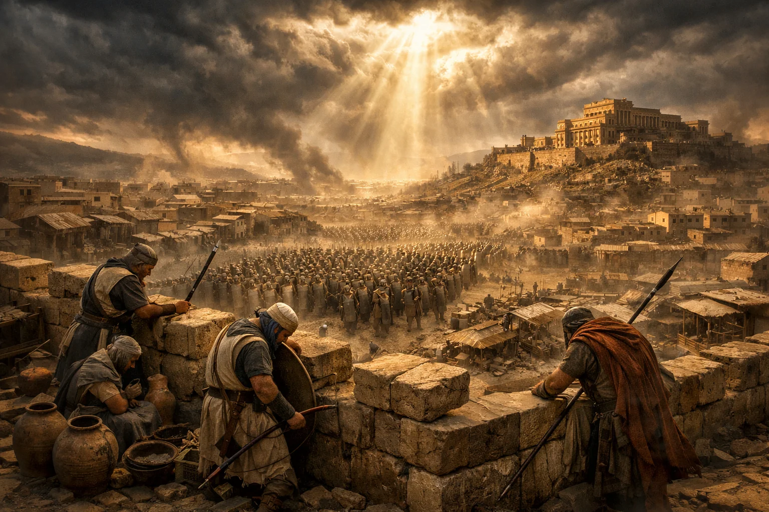 The LORD Turns Jerusalem’s Weapons