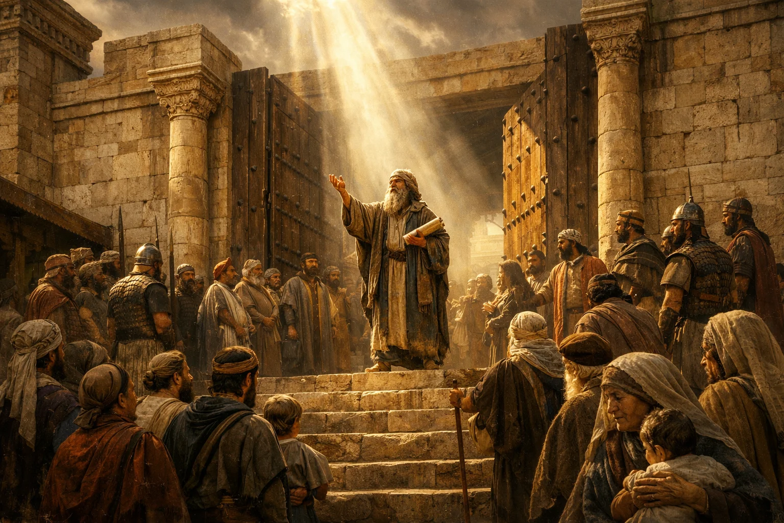 Jeremiah at the Palace Gate
