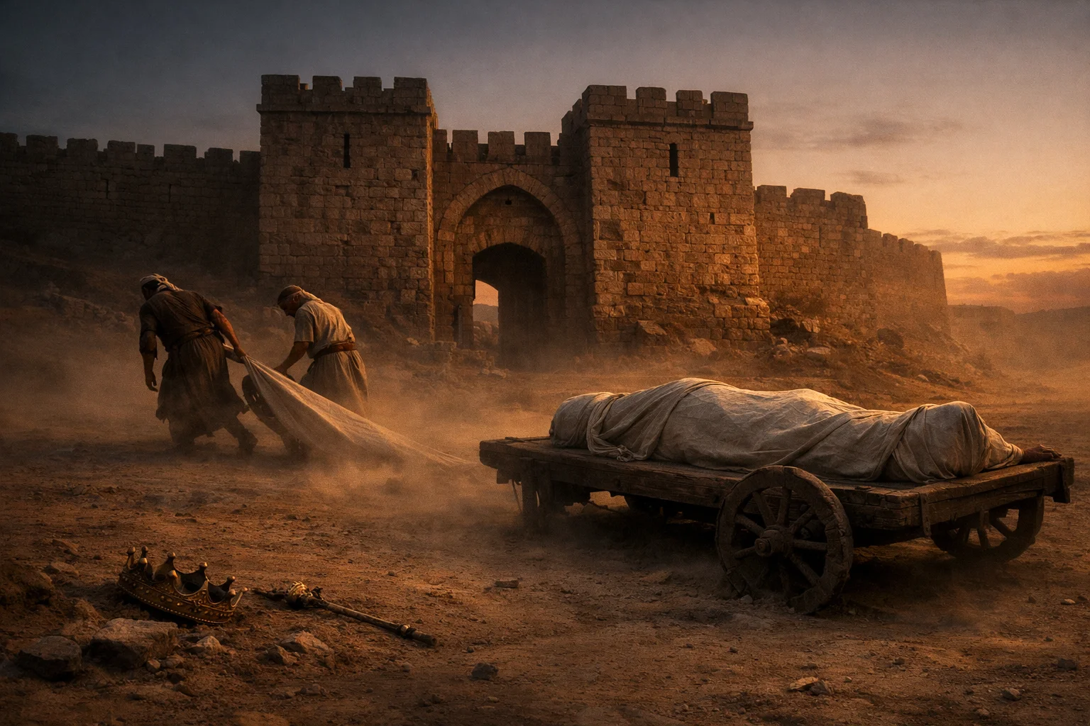 Jehoiakim Cast Outside the Gates