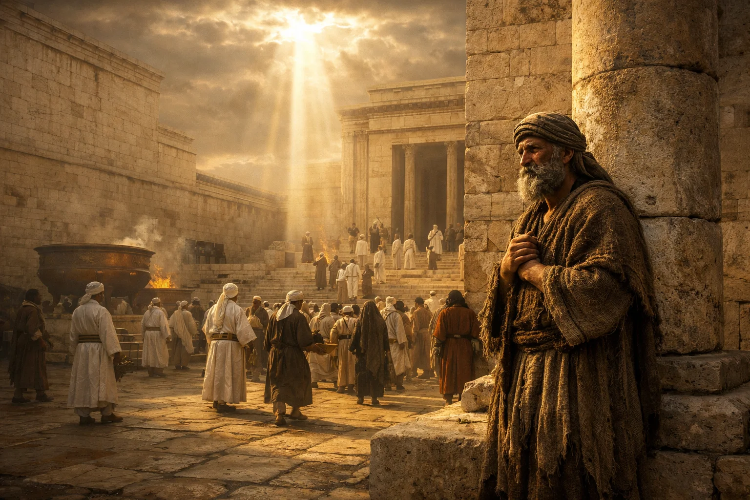 Jeremiah Commissioned in the Temple Court