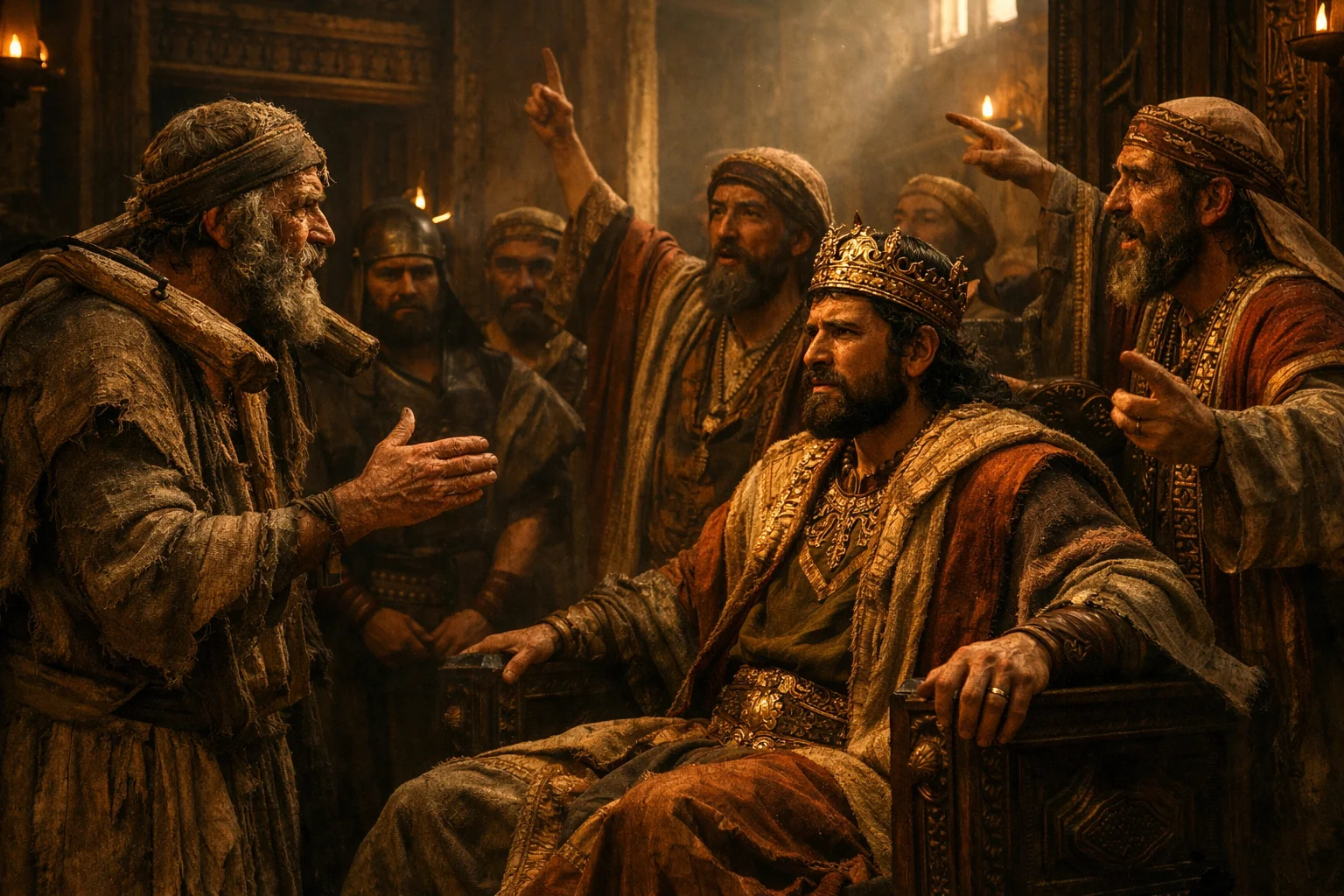 Jeremiah Confronts Zedekiah and the False Prophets