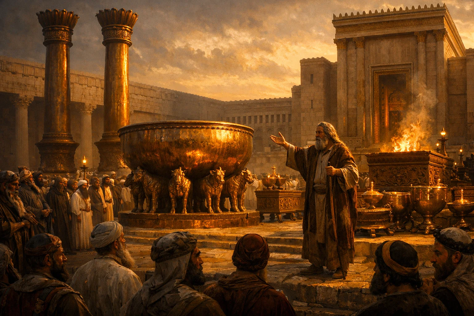 The Temple Vessels Foretold for Exile and Return