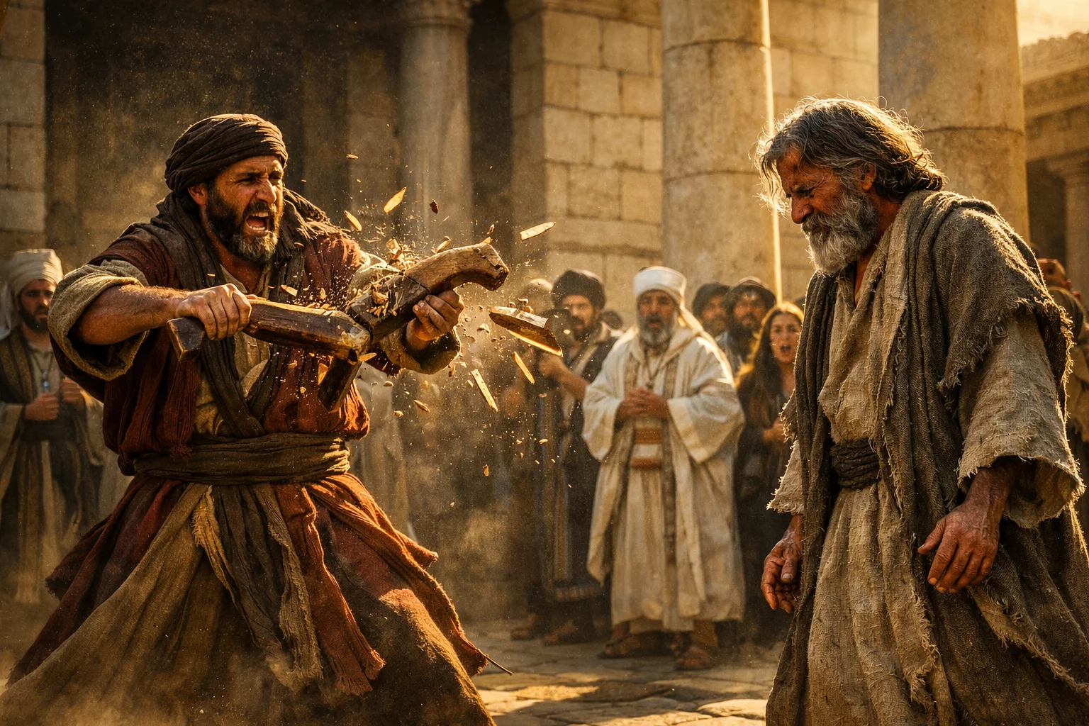 The Broken Wooden Yoke