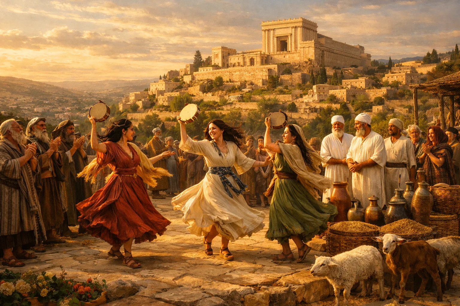 Mourning Turned to Dancing