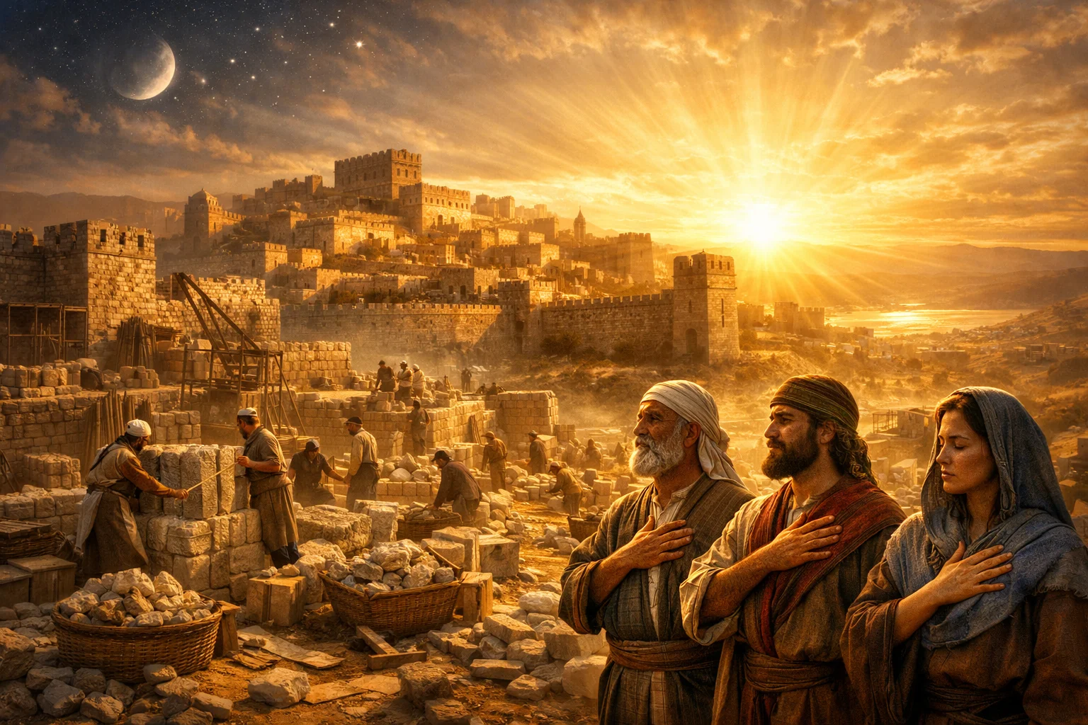 The New Covenant and the Rebuilt Holy City
